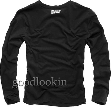 KOSZULKA DIVERSE CZARNA (BASIC LG DEXT)