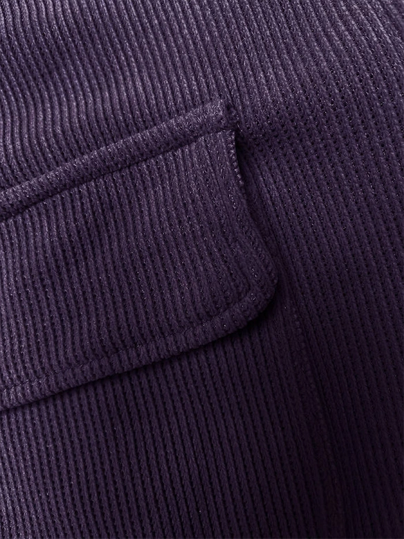 Komplet dresowy w prążki fioletowy (AMG-335A)