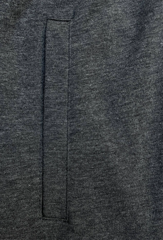 Bawełniane spodenki męskie ciemne szare (YW01046-A2)