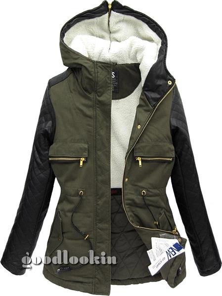 PARKA ZIMOWA GO-START KHAKI (CK639)
