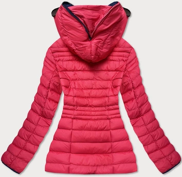 KURTKA DAMSKA ZIMOWA Z GOGLAMI RÓŻOWA (CX582W)