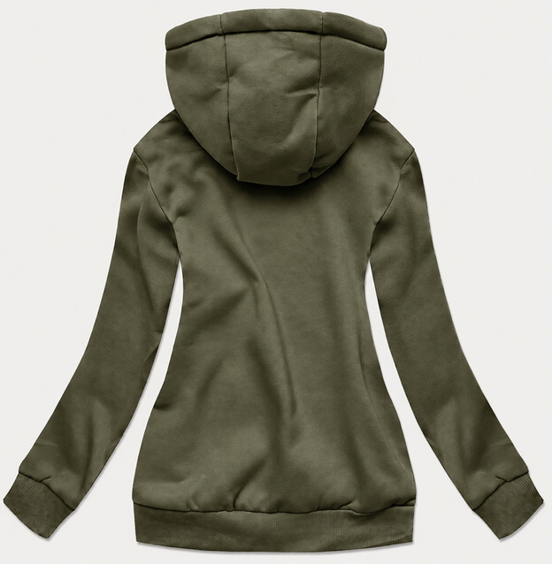 Damska bluza dresowa khaki (W02-29)