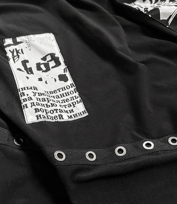 DŁUGA BAWEŁNIANA SUKIENKA CZARNA (50655)