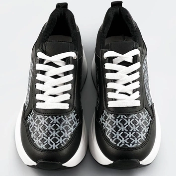 Sportowe buty damskie czarne (sg-137)