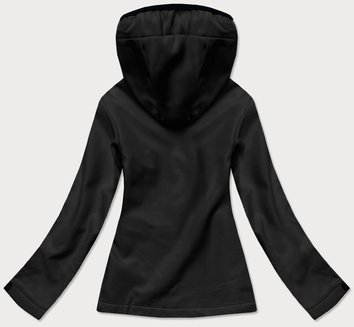 Damska kurtka sportowa typu softshell czarna (hd182-1)