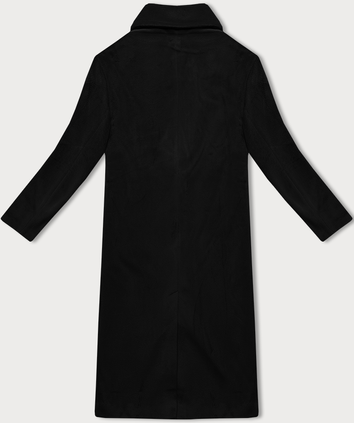 Damski płaszcz przejściowy oversize J Style czarny (11Z8161)