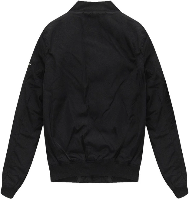 KRÓTKA KURTKA BOMBER CZARNA (1622)