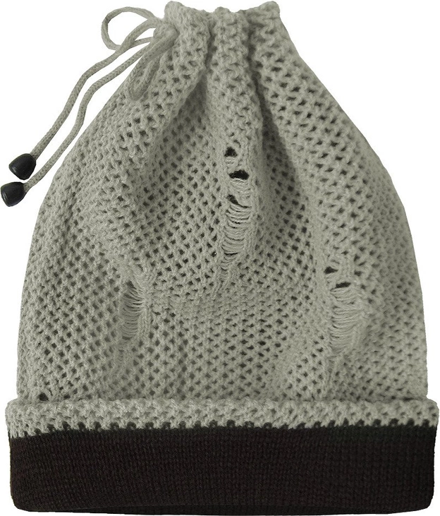 SWETERKOWY KOMIN 2W1 BEŻOWY (X2001X)