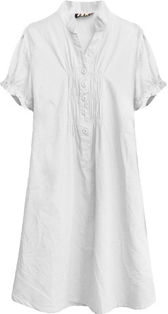 BAWEŁNIANA KOSZULA BIAŁA (1047)