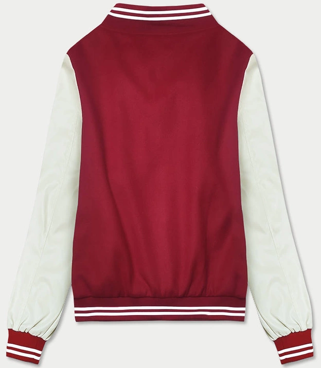 Kurtka damska bejsbolówka ciemnoczerwona (16M9069-270)