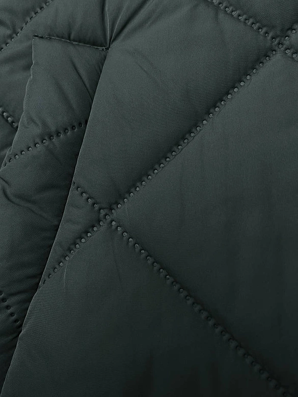 Kamizelka z ozdobnym kapturem army (16M9116-136)