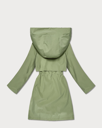 Lekka parka damska na podszewce Goodlookin khaki (KK60407-5#)