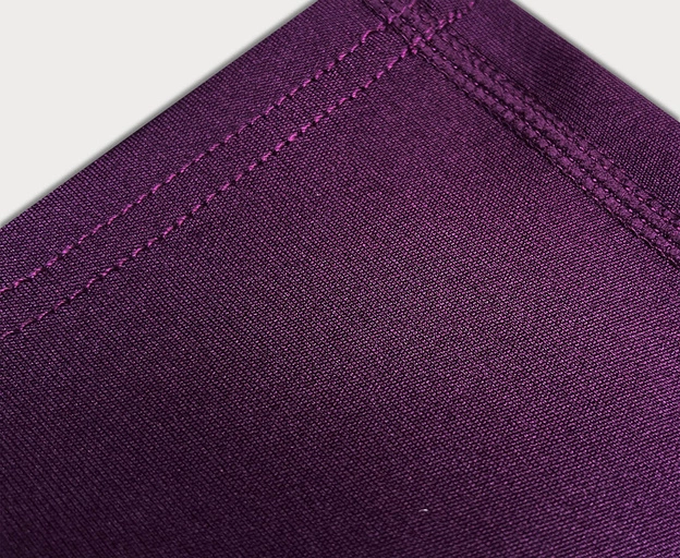 Legginsy damskie z ozdobnymi szwami ciemny fiolet (54460)