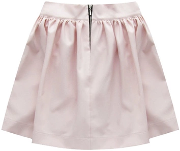 ROZKLOSZOWANA SPÓDNICA Z ZAMKIEM PUDROWY RÓŻ (88ART)