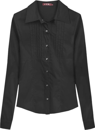 BAWEŁNIANA KOSZULA CZARNA (1085)