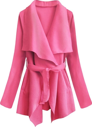 KRÓTKA WIĄZANA NARZUTKA NEONOWY RÓŻ 2 (553ART)