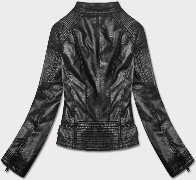 Ramoneska ze stójką czarna (HM22)