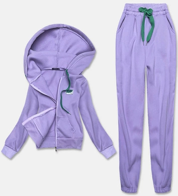 KOMPLET DRESOWY DAMSKI FIOLETOWY (YP-1138)