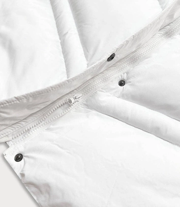 PIKOWANA KURTKA ZIMOWA BIAŁA (5M731-281)