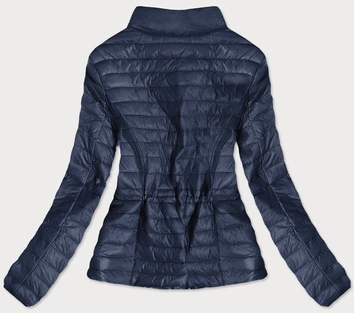 Pikowana kurtka damska granatowa (6651-99)