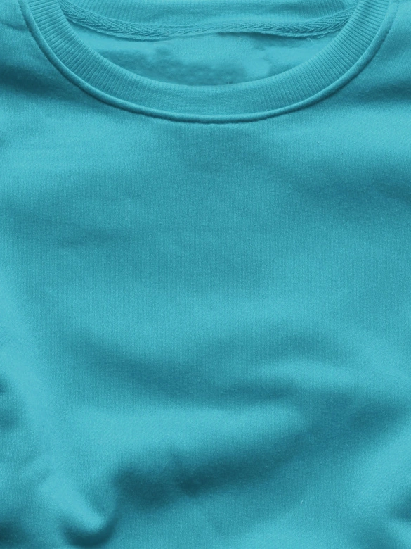 Bluza dresowa damska ze ściągaczami niebieska (W01-62)