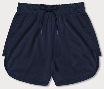Sportowe spodenki damskie ciemny granat (8K951-25)