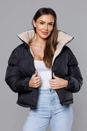 Przejściowa kurtka puffer czarna (5M3115-392)