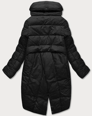 KURTKA DAMSKA OVERSIZE CZARNA (1551)