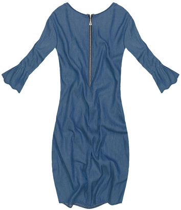 JEANSOWA SUKIENKA GRANATOWA (8746)