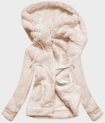 PLUSZOWA BLUZA DAMSKA JASNO RÓŻOWA (HH007)