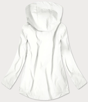 DAMSKA KURTKA WIATRÓWKA BIAŁA (YR2018)