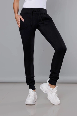 Spodnie dresowe czarne (ck01-3)