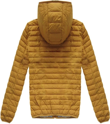 PIKOWANA KURTKA MUSZTARDOWA (B1256)