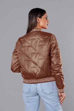 Bomberka damska karmelowa (B8123-14)