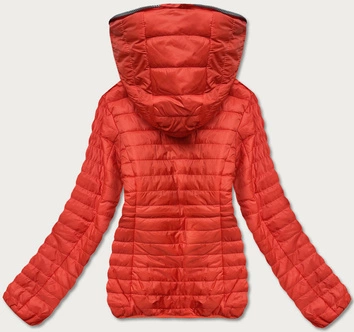 Kurtka z kapturem pomarańczowa (dl011)