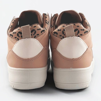 Damskie sneakersy za kostkę beżowe (wh2122)