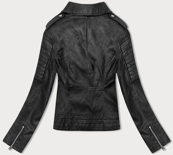 Ramoneska z kołnierzem czarna (11Z8098)