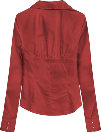 BAWEŁNIANA KOSZULA CZERWONA (1085)