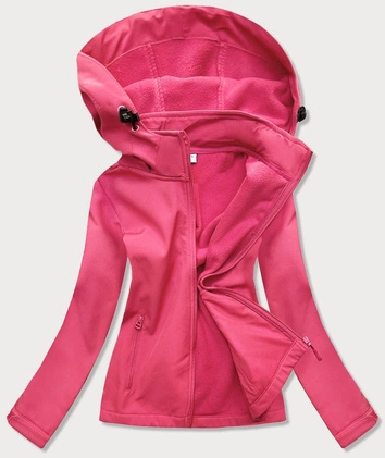 DAMSKA KURTKA-BLUZA TREKKINGOWA RÓŻOWA (HH018-28)