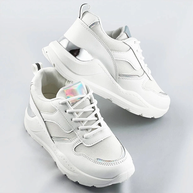 Sneakersy damskie białe (bs-01)