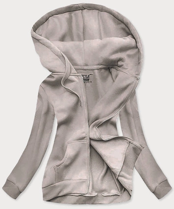 Bluza damska sportowa kakaowa (W03-106)