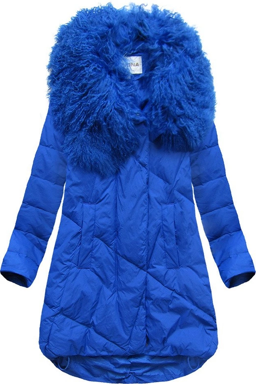 KURTKA Z PUCHEM NATURALNYM CHABROWA (8373)