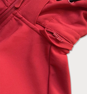 DAMSKA KURTKA-BLUZA TREKKINGOWA CZERWONA (HH018-5)