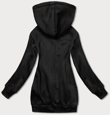 Damska bluza kangurka czarna (YS10003-3)