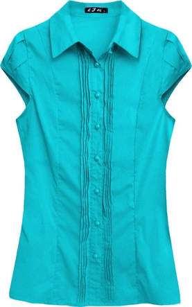 KOSZULA Z KRÓTKIM RĘKAWEM MORSKA (X1050X)