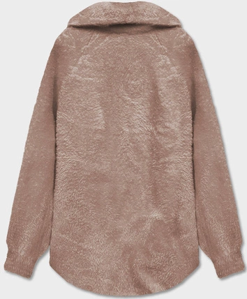 Krótka narzutka alpaka beżowa (CJ65)