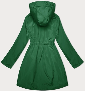 Kurtka damska z kapturem Miss TiTi zielona (2832)