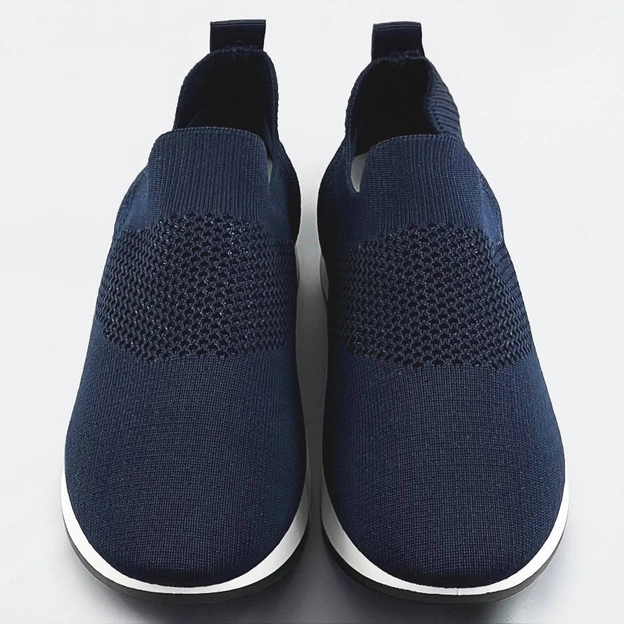 WSUWANE BUTY SPORTOWE DAMSKIE GRANATOWE (XA157)