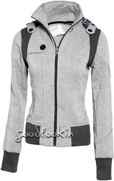 BLUZA GO-START SZARA JASNA (BW10)