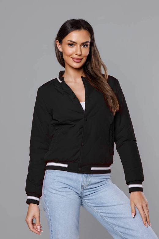 Kurtka damska bomberka czarna (16M9070-392)